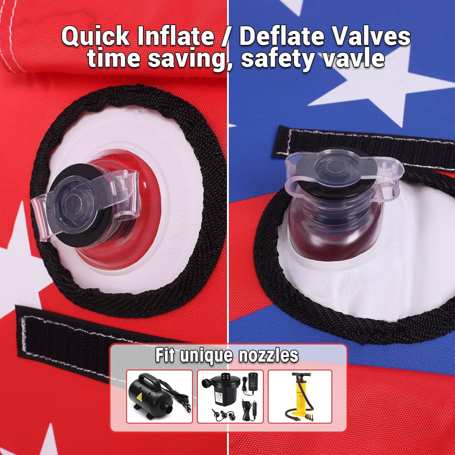 ZOOMBROS Towable Tubes for Boating 2-3Person, Front/Back Tow Points Sofa Style Boat Tubes and Towables, Holds 340-510 lbs Large Capacity, Premium Nylon Cover, Perfect for Kids & Adults